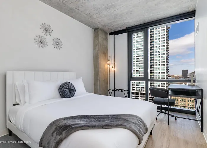 South Loop Rooftop With In & Out Parking 1 Apartamento Chicago