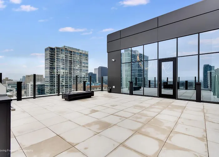 South Loop Rooftop With In & Out Parking 1 Apartamento Chicago
