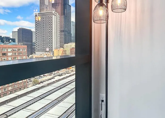 South Loop Rooftop With In & Out Parking 1 Apartamento Chicago